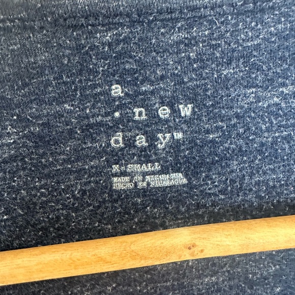 A New Day Navy Long Sleeve Tee – XS - Picture 5 of 5